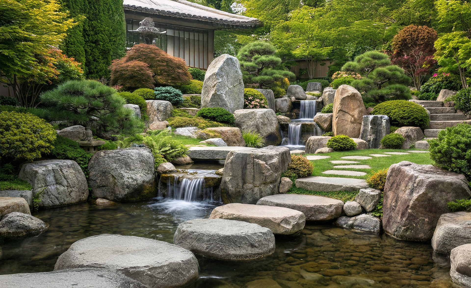 取自然之石  築生活之境